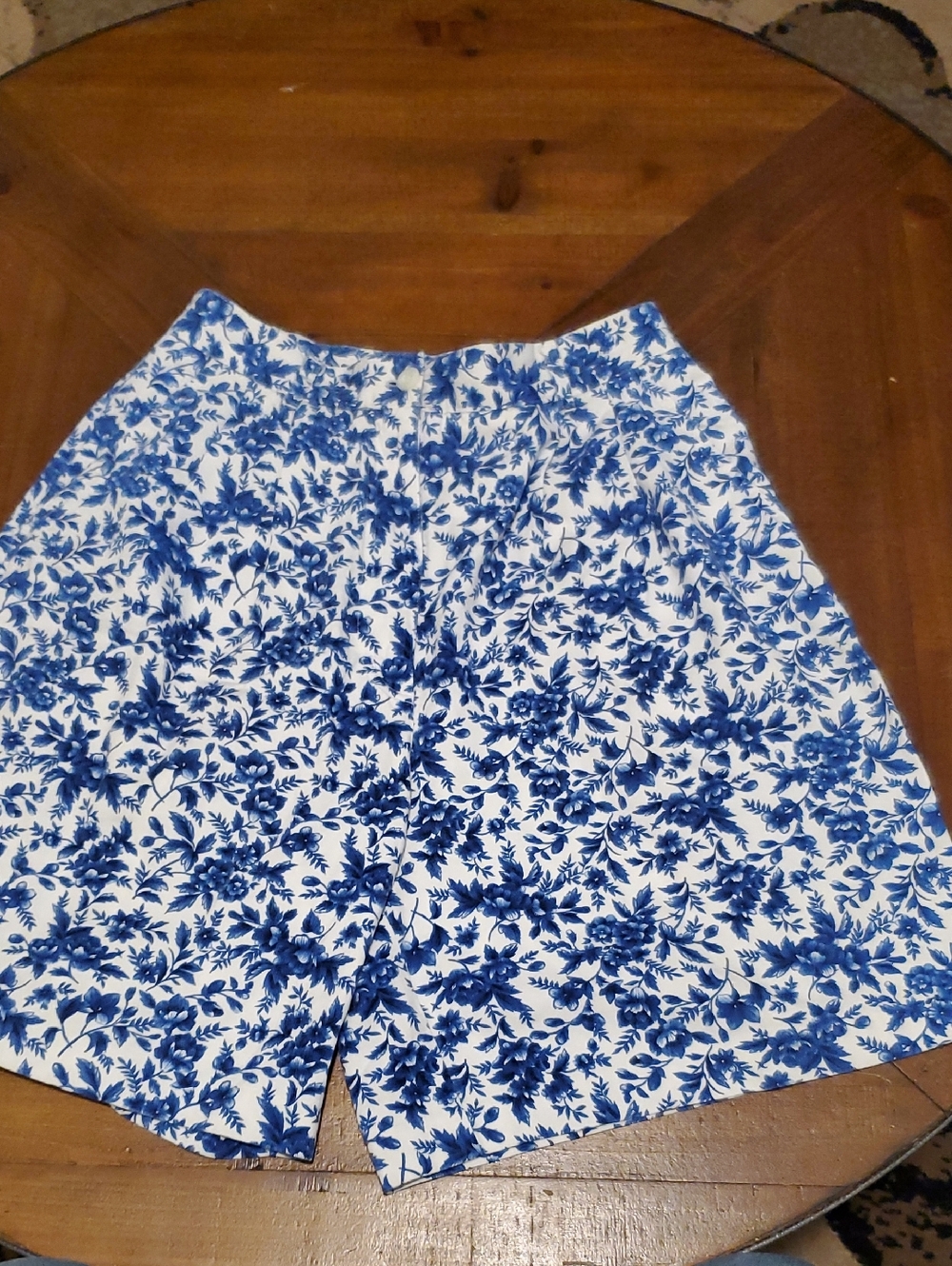 EP Pro Blue and White Floral Bermuda Shorts